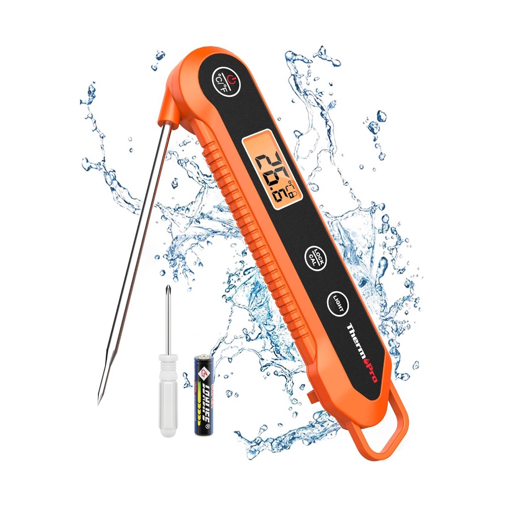 Nhiệt kế điện tử nhà bếp cao cấp ThermoPro TP03H chống nước IP6 Nhật Bản