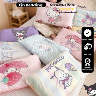 Gối thun lụa lạnh Disney cho bé yêu từ 6 tháng -3 tuổi, gối thun mát lạnh kết hợp hạt matxa mềm mại nâng niu giấc ngủ bé