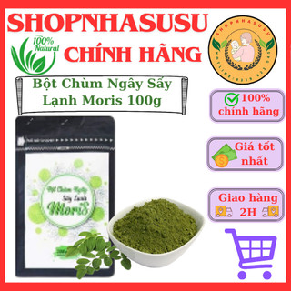 Bột chùm ngây sấy lạnh moris 100g