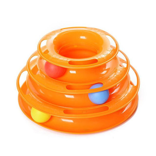 Đồ chơi tháp banh cho mèo - [Nông Trại Thú Cưng]