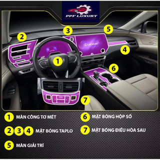  LEXUS RX350 2023-2025: Film PPF trong suốt dán xe chống xước che mờ vết xước nội thất ô tô - PPF LUXURY 