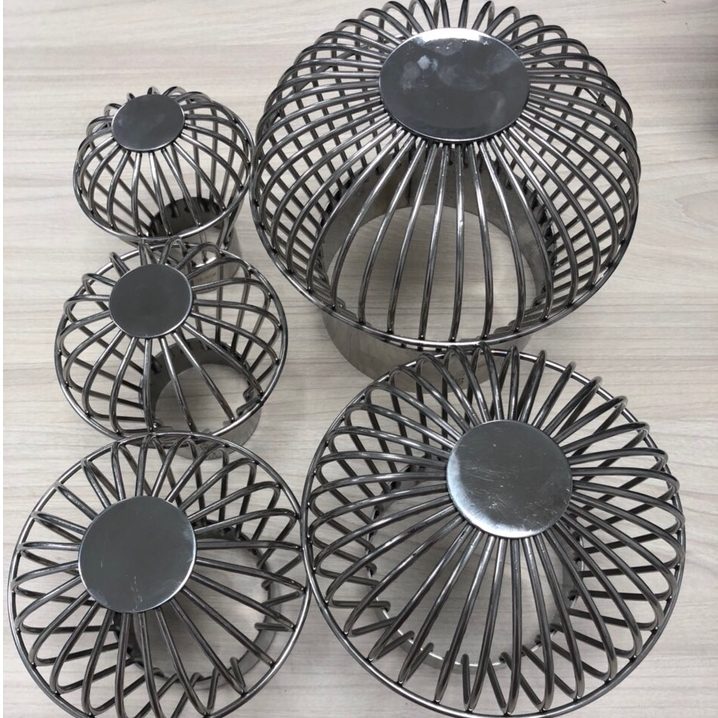 Cầu lưới chắn rác sân thượng NAN DÀY inox 304 pHI 60,76, 90,110 (CẦU NAN DÀY)