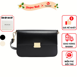 Túi Kẹp Nách Nữ Chính Hãng MICOCAH Đeo Chéo Dáng Công Sở Thời Trang Da Cao Cấp Cực Đẹp MC08 KÈM HỘP