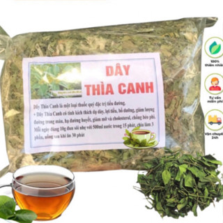 Dây Thìa Canh Hoà Bình lá to (Sao vàng hạ thổ) ổn định đường huyết, hỗ trợ tiểu đường (vụ mới, khô, xanh, thơm)