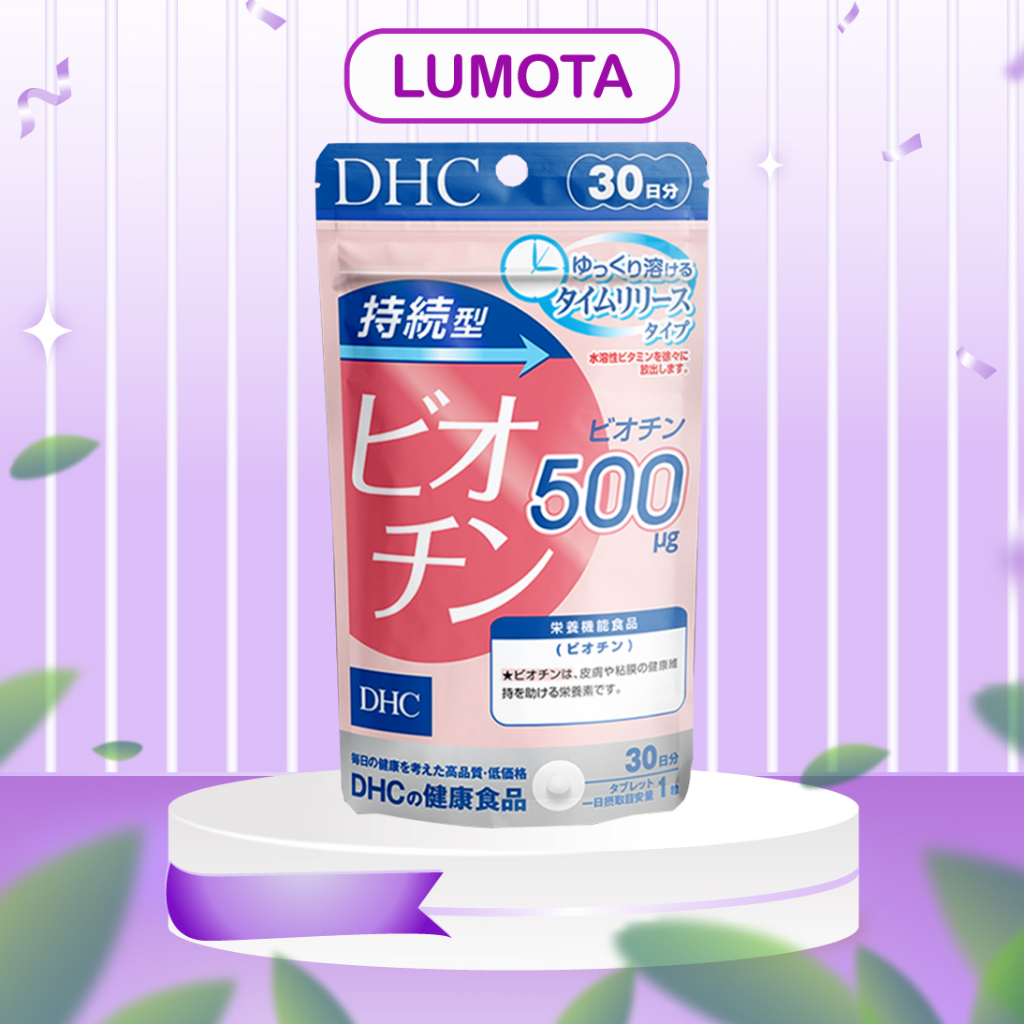 Viên Uống DHC Biotin Sustained Release Biotin 30 Ngày Hỗ trợ ngăn ngừa rụng tóc Lumota Shop