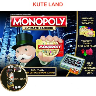 Bộ Cờ Tỷ Phú Monopoly Ultimate Banking 4.0 ATM có máy ngân hàng điện tử quẹt thẻ tự động COTYPHU17