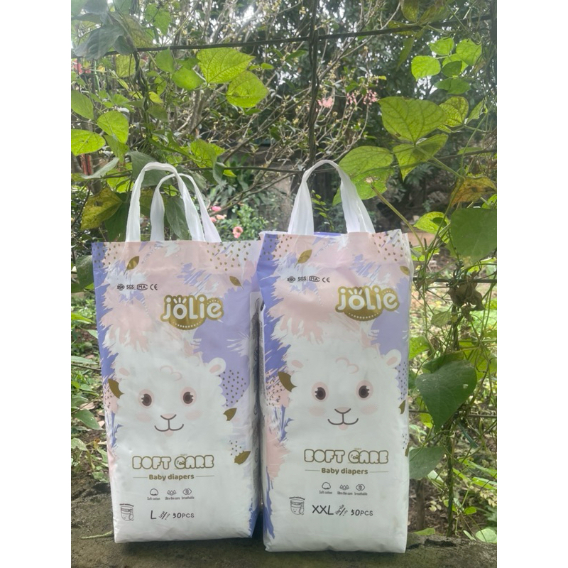 Combo 100 miếng bỉm quần Jolie cho bé thấm hút tốt đủ sz từ M,L,XL.2XL,3XL, 4XL