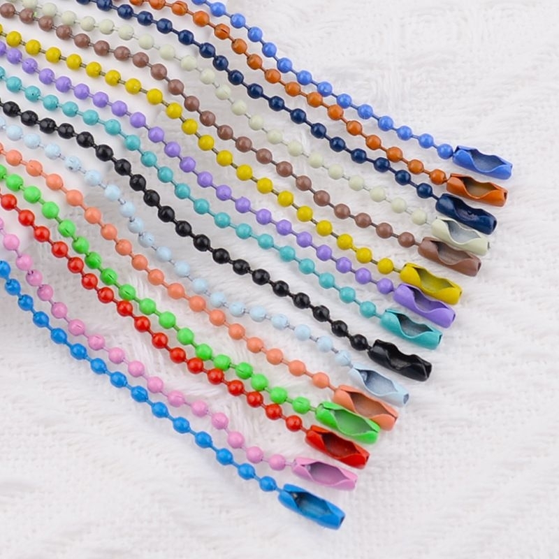 20 Dây Bi Đầy Màu Sắc Làm Móc Khóa, Treo Thú Bông , Phụ Kiện Balo, Túi Xách, Quà Lưu Niệm, Móc Khóa