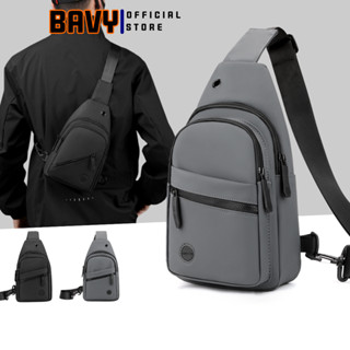 Túi chéo nam đeo ngực mini cao cấp đi chơi, du lịch nhiều ngăn, vải chống nước thời trang Ba Vy FASHION TĐC34AB