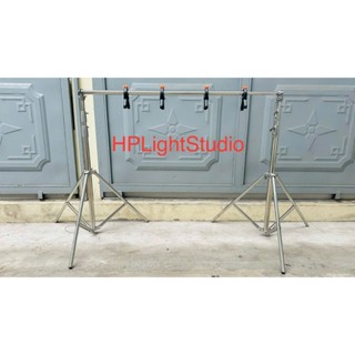 Bộ Khung Treo Phông Di Động 2m8 x 3m Dùng Chân Inox BSL280, Chống Đổ, Chống Ngã Tốt | HPLightStudio