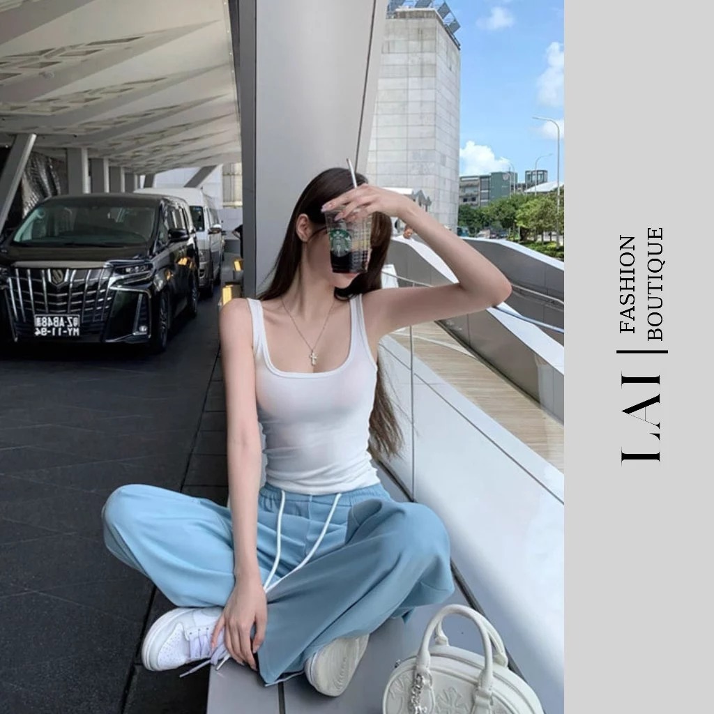 Áo tanktop 2 dây nữ cổ vuông JUSTDUN co giãn thoải mái BL01 Seller | BigBuy360 - bigbuy360.vn