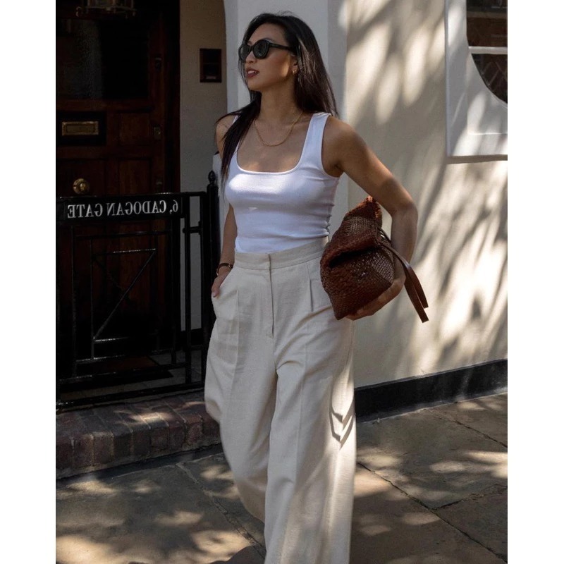 Áo tanktop 2 dây nữ cổ vuông JUSTDUN co giãn thoải mái BL01 Seller | BigBuy360 - bigbuy360.vn