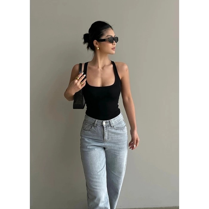 Áo tanktop 2 dây nữ cổ vuông JUSTDUN co giãn thoải mái BL01 Seller | BigBuy360 - bigbuy360.vn
