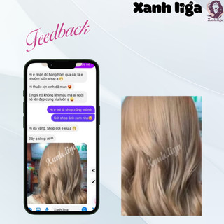 Thuốc nhuộm tóc màu nâu sữa