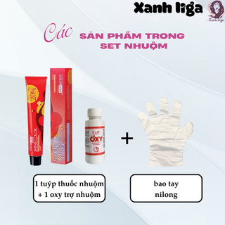 Thuốc nhuộm tóc màu nâu sữa