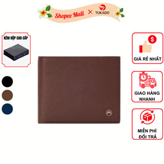 Ví Nam Cao Cấp MANDU Bóp Nam Dáng Ngang Thời Trang Da Xước Cao Cấp Nhiều Ngăn Tiện Dụng MD05 KÈM HỘP