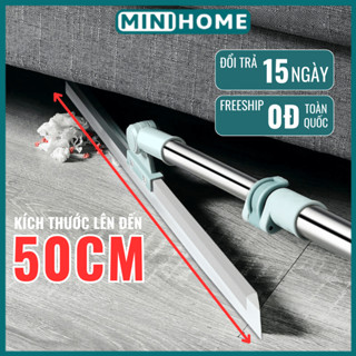 Cây gạt nước sàn nhà tắm silicon bàn gạt lớn 50cm tăng giảm chiều dài GOMOP