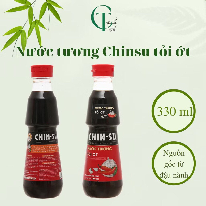 Nước tương tỏi ớt/ Nấm Chinsu