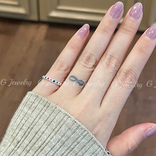 Nhẫn Ngón Út Bạc Ta - HuongGiangSilver
