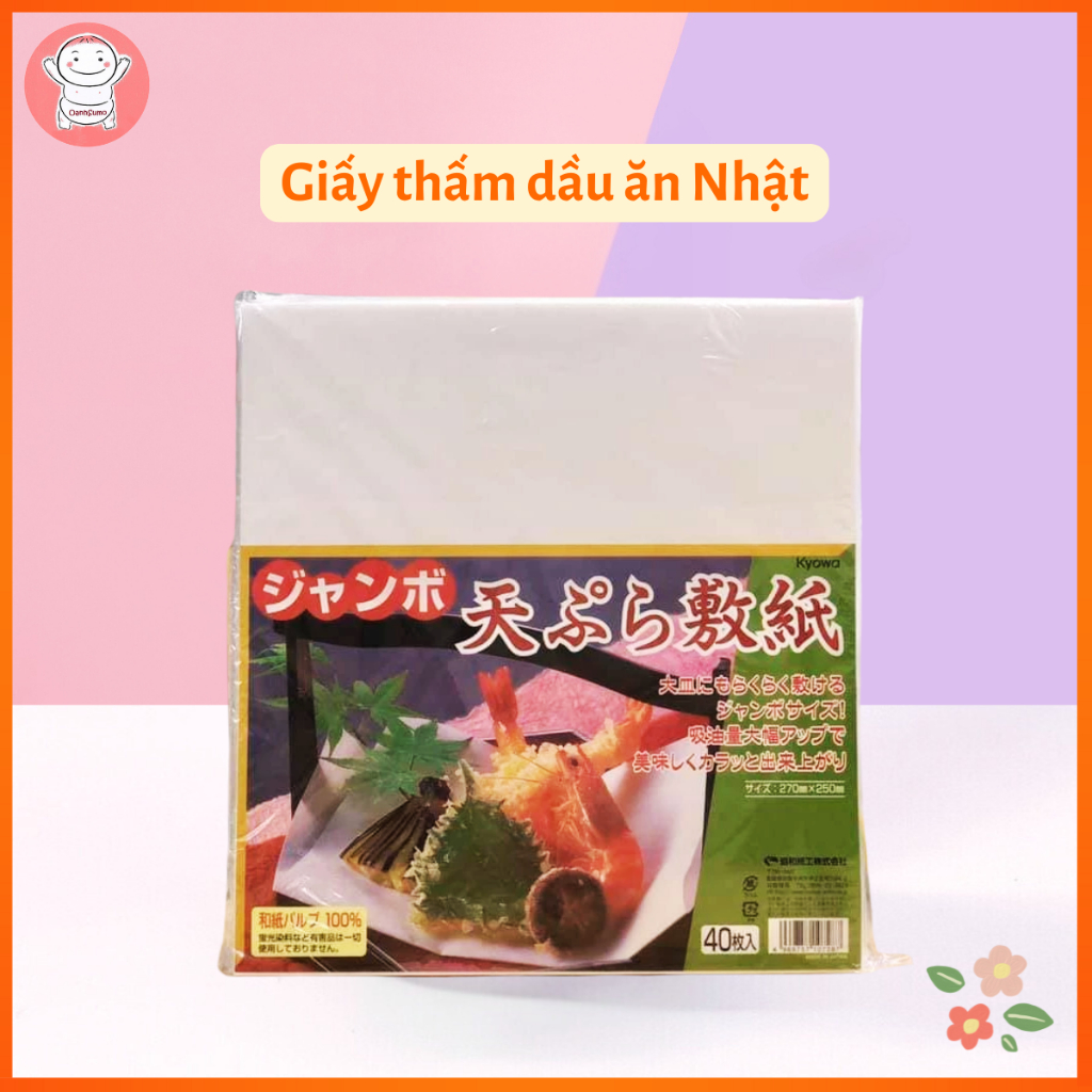 Giấy thấm dầu ăn Nhật