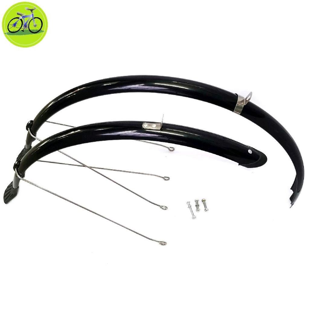 Dè chắn bùn xe đạp touring, city bánh 700c nhựa dẻo, vè xe full