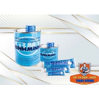  Keo Dán Ống Nước NHỰA BÌNH MINH Lon 200g và 500g 