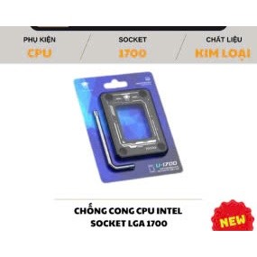 Gông chống cong cpu intel socket LGA1700, Kim Loại 100%, Hỗ Trợ Socket 1700, 18xx