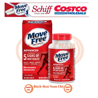 [DATE MỚI NHẤT] Viên Uống Bổ Khớp Schiff Move Free Joint Health Advanced Giảm Đau Xương Khớp Chuẩn USA (200 viên)