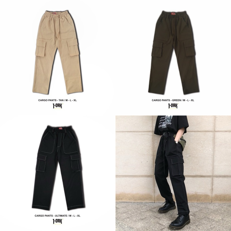 CARGO PANTS - QUẦN CARGO TÚI HỘP 1-OAK