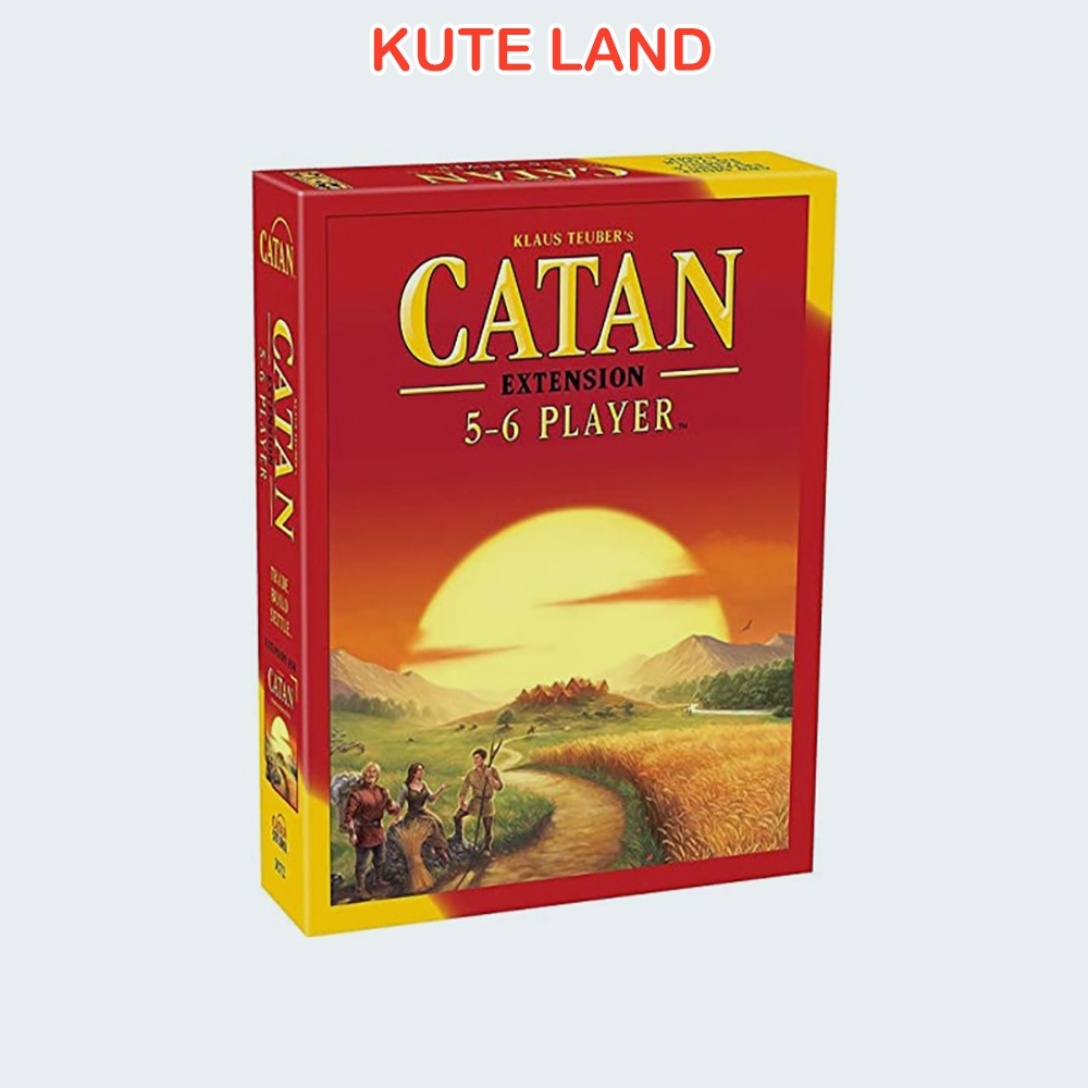Trò Chơi Thẻ Bài Boardgame The Settle Of Catan Extension Bản Mở Rộng 5-6 Người Chơi Tiếng Anh Chất L