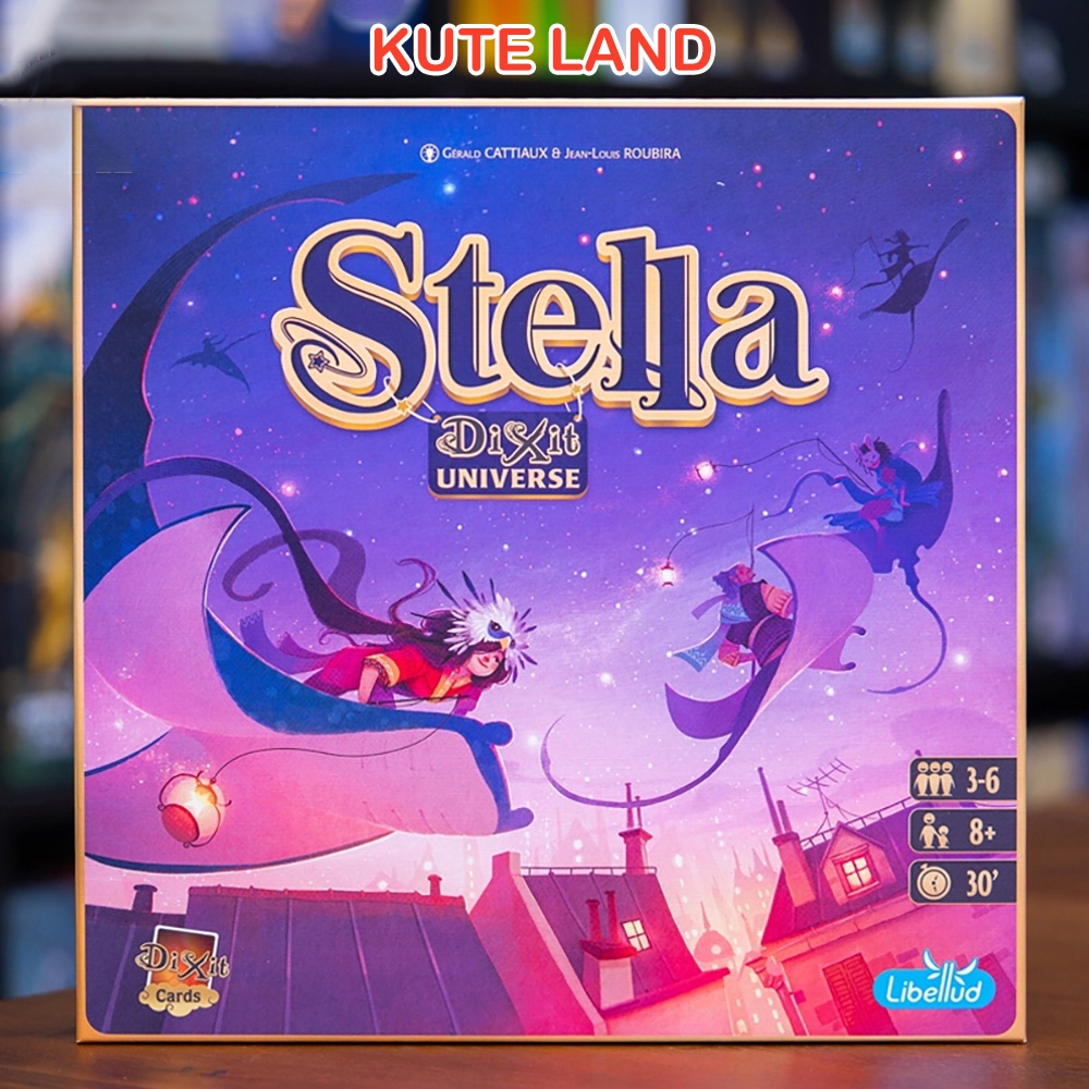 Board Game Stella Dixit Universe phiên bản mới đẹp lạ Fun Family Creative Kids Game BG-29-2