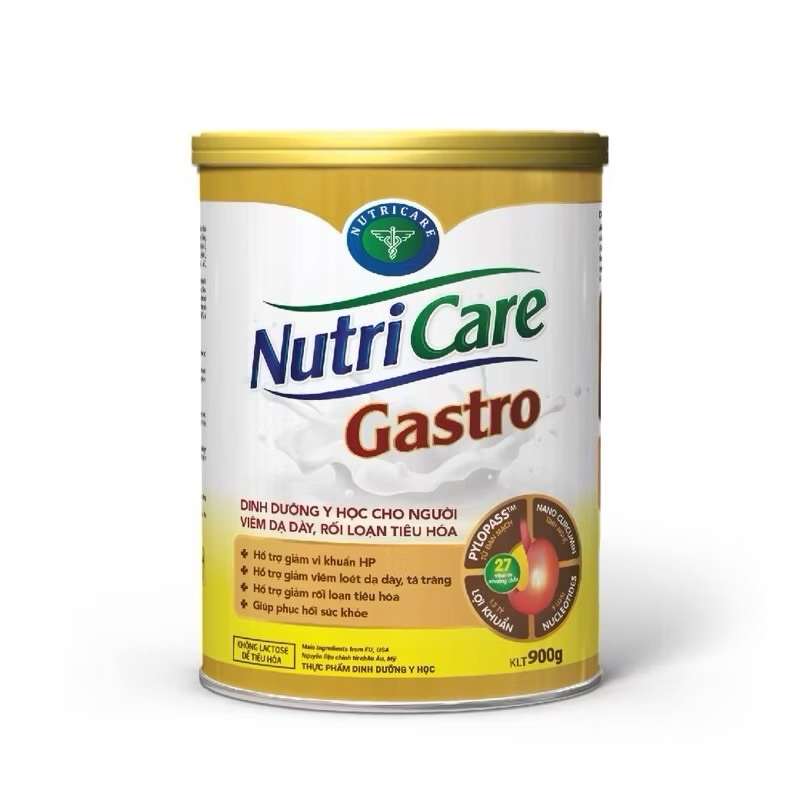 Sữa  NutriCare Gastro 900g