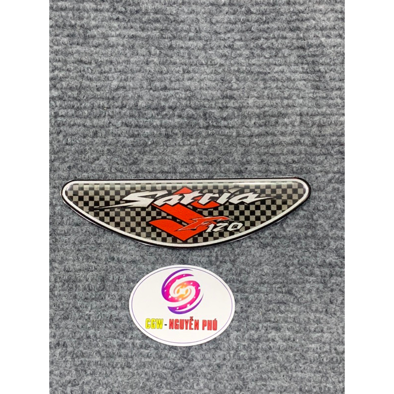 LOGO MẶT NẠ SATRIA ĐẦU DẸP 1998-2002