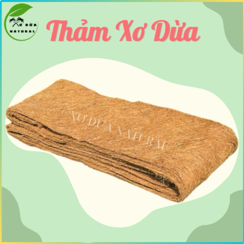 Thảm xơ dừa 20cm x 1m [ thảm băng dừa, cuộn xơ dừa ]
