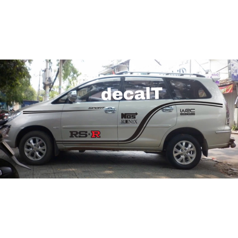Tem Dán Sườn Xe Innova. Tem Dán Sườn Xe Innova (I1004)