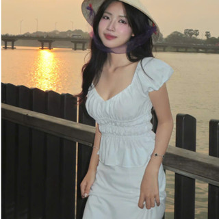 Áo CAT Bo Eo Bẹt Vai Sofm Wear- Chuyên Jeans Nữ