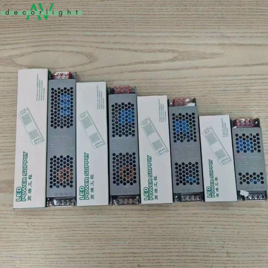 Nguồn Led Thép Xanh 24V cao cấp chuyển dùng cho led dây 24V để trang trí nội ngoại thất,...