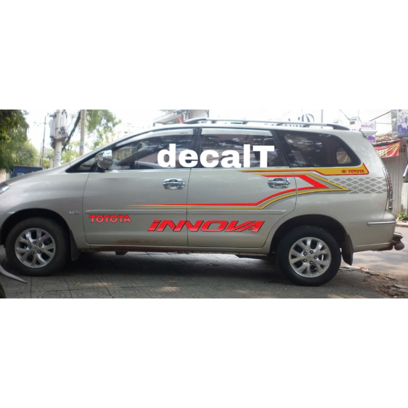 Tem Dán Sườn Xe Innova. Tem Dán Sườn Xe Innova (I0048)