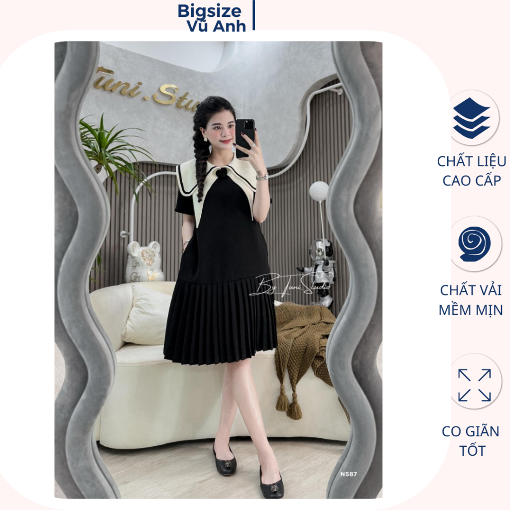  Váy bầu babydoll dự tiệc thiết kế  đầm bầu đuôi cá dập ly cổ vạt đính hoa chất hàn chéo new hot lên dáng cực xinh 