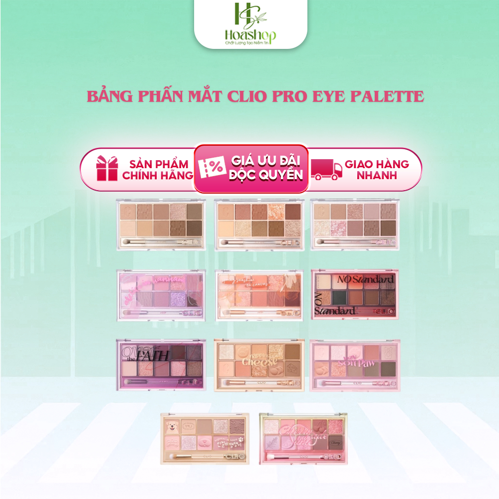 Bảng Phấn Mắt Clio Pro Eye Palette