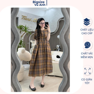 Váy bầu công sở thiết kế , đầm bầu mùa hè dáng dài suông kẻ BBR cúc bọc cao cấp đi làm đi chơi sự kiện đều phù hợp