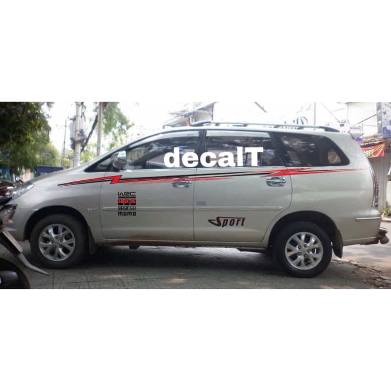Tem Dán Sườn Xe Innova. Tem Dán Sườn Xe Innova (I0042)
