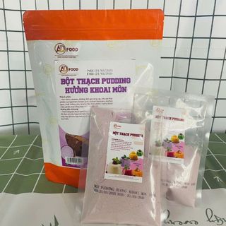 Gói 1kg Bột Pudding Vị Khoai Môn Hấp Dẫn