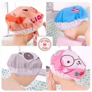 [Top Value] Mũ Tắm Gội Trùm Đầu Chống Nước Ướt Tóc