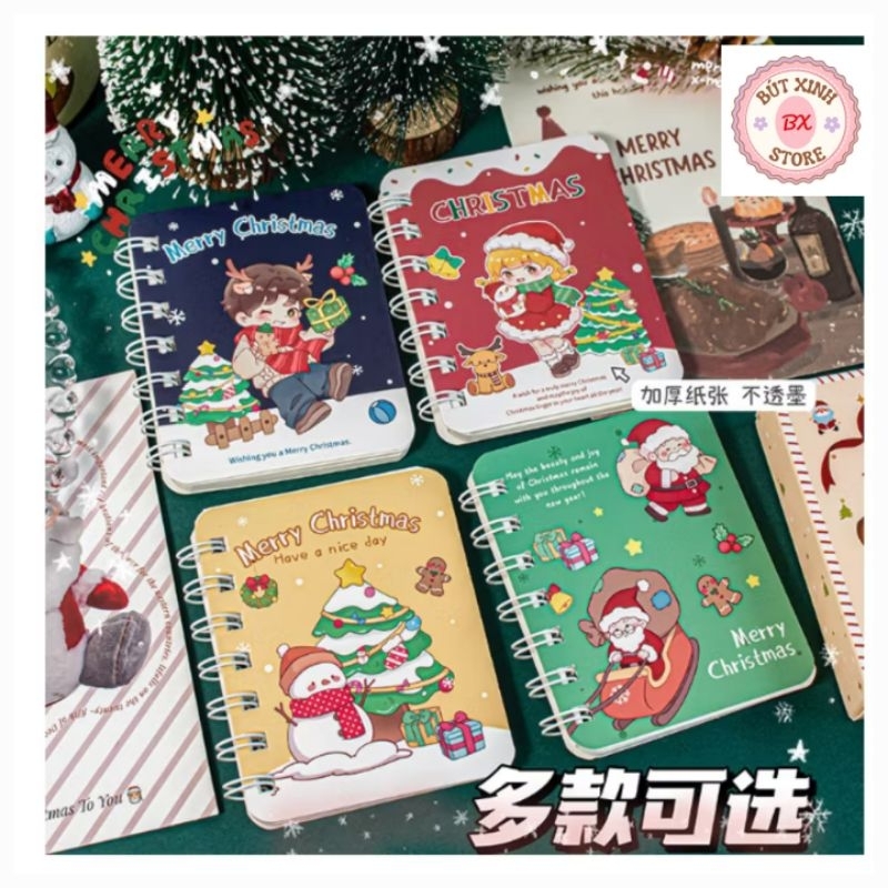 Sổ lò xo giáng sinh, noel