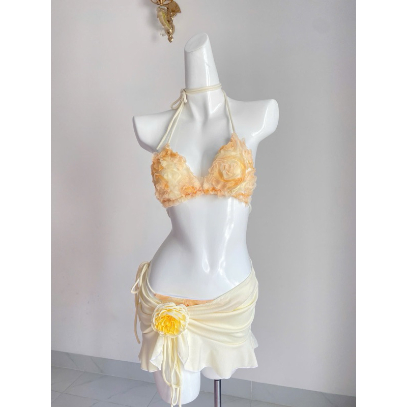 bikini hoa hồng xu hướng | BigBuy360 - bigbuy360.vn