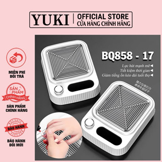  Máy hút bụi BQ858-17 làm nail chuyên dụng - Công suất 80W - Có thể thay thế màng lọc và tích hợp đệm kê tay 