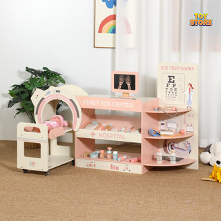  Bộ đồ chơi bác sĩ phòng khám bệnh cho bé 101.5cm bằng gỗ cao cấp toystore FUDAER 