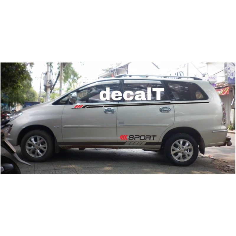 Tem Dán Sườn Xe Innova. Tem Dán Sườn Xe Innova (I0078)