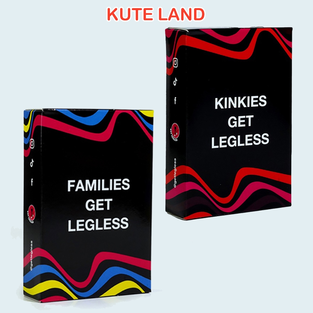 Bộ trò chơi Drinking Game Tiếng Anh Families Get Legless - The ultimate family Game Card DRTA-10